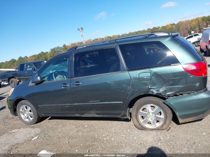 2004 Toyota Sienna Xle VIN: 5TDZA22CX4S115411 Lot: 43637067