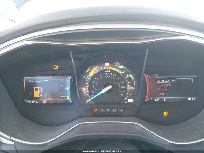 2016 Ford Fusion Se VIN: 3FA6P0H78GR140353 Lot: 43637081