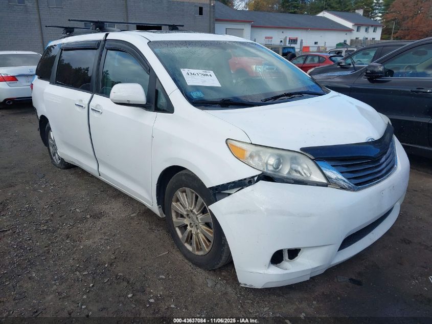 TOYOTA SIENNA XLE 7 PASSENGER