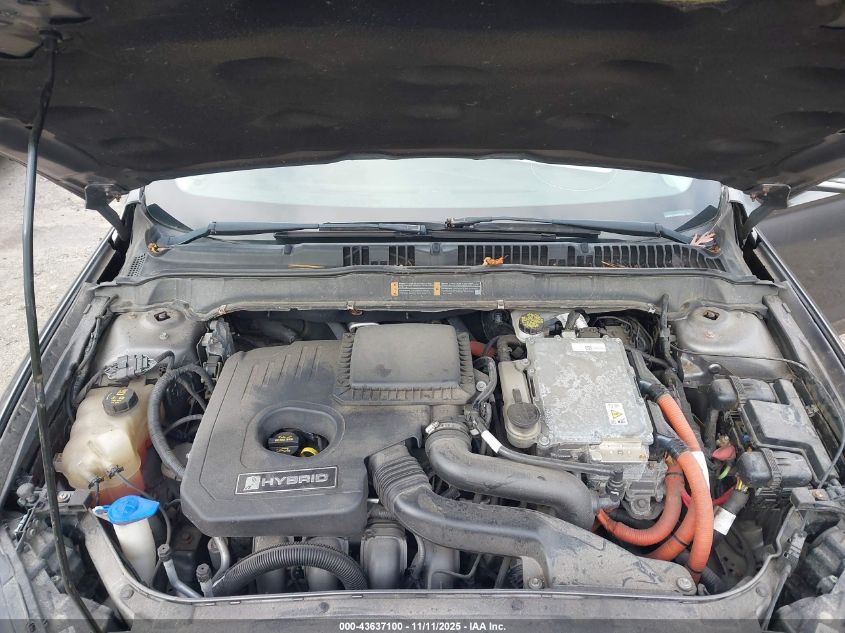 2013 Ford Fusion Hybrid Se VIN: 3FA6P0LU0DR205835 Lot: 43637100