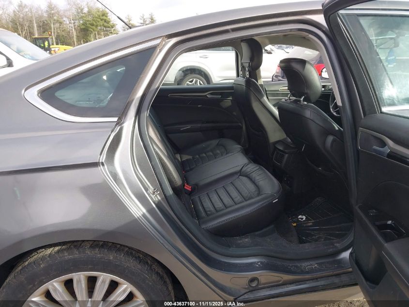 2013 Ford Fusion Hybrid Se VIN: 3FA6P0LU0DR205835 Lot: 43637100