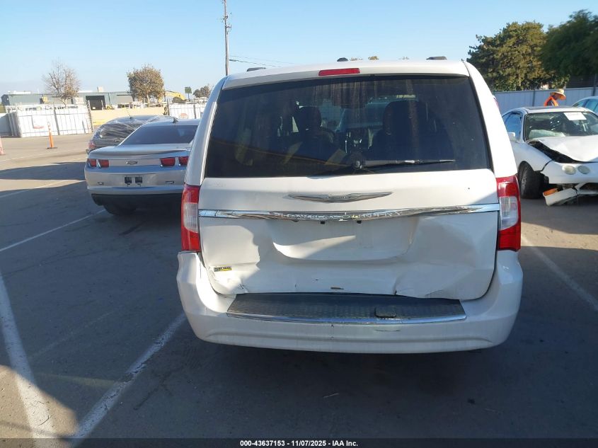 2016 Chrysler Town & Country Touring VIN: 2C4RC1BG9GR300392 Lot: 43637153