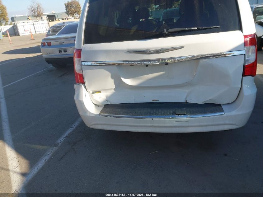 2016 Chrysler Town & Country Touring VIN: 2C4RC1BG9GR300392 Lot: 43637153