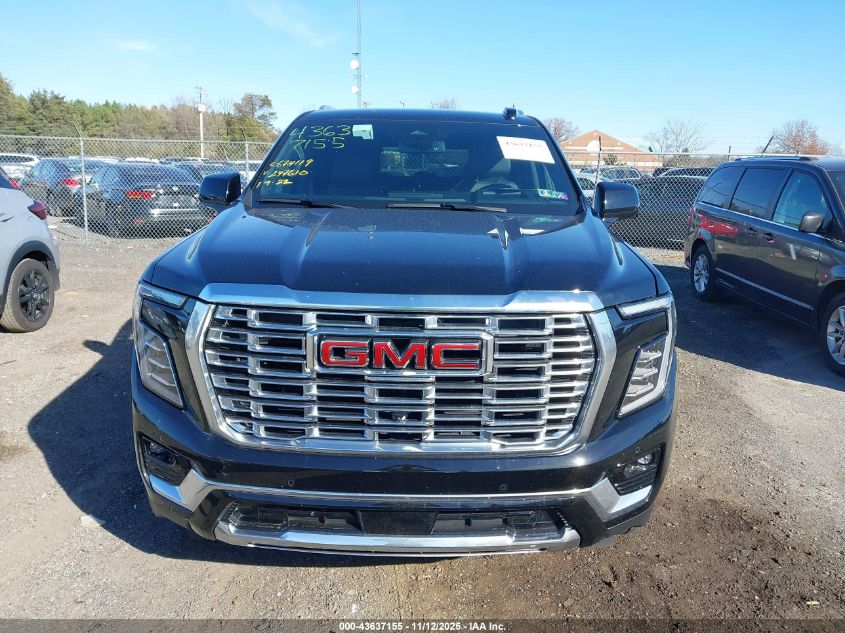 2025 GMC Yukon Xl 4Wd Denali VIN: 1GKS2JRL9SR247610 Lot: 43637155
