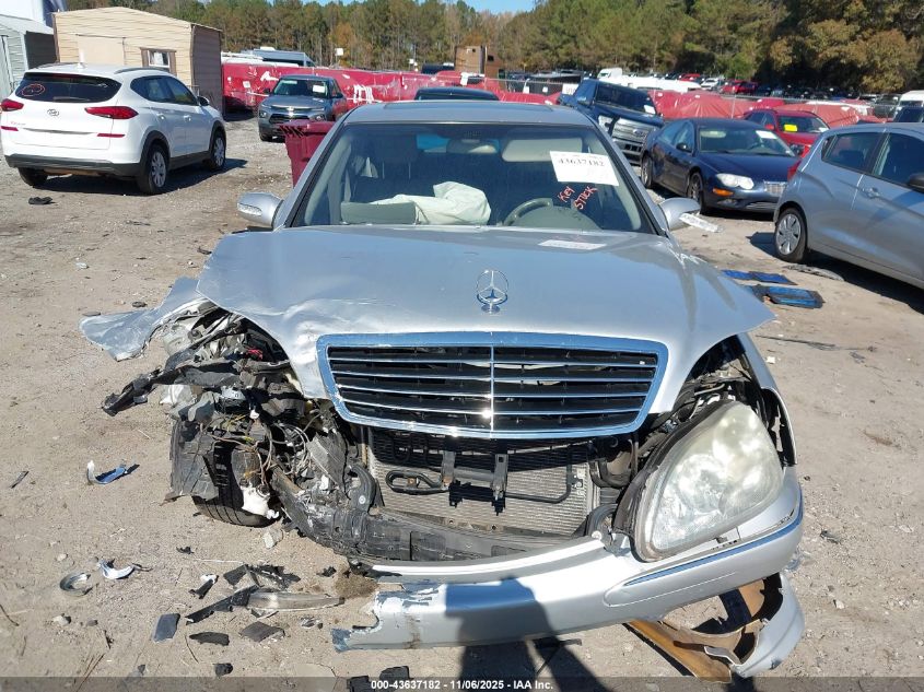 2003 Mercedes-Benz S 430 VIN: WDBNG70J53A339529 Lot: 43637182