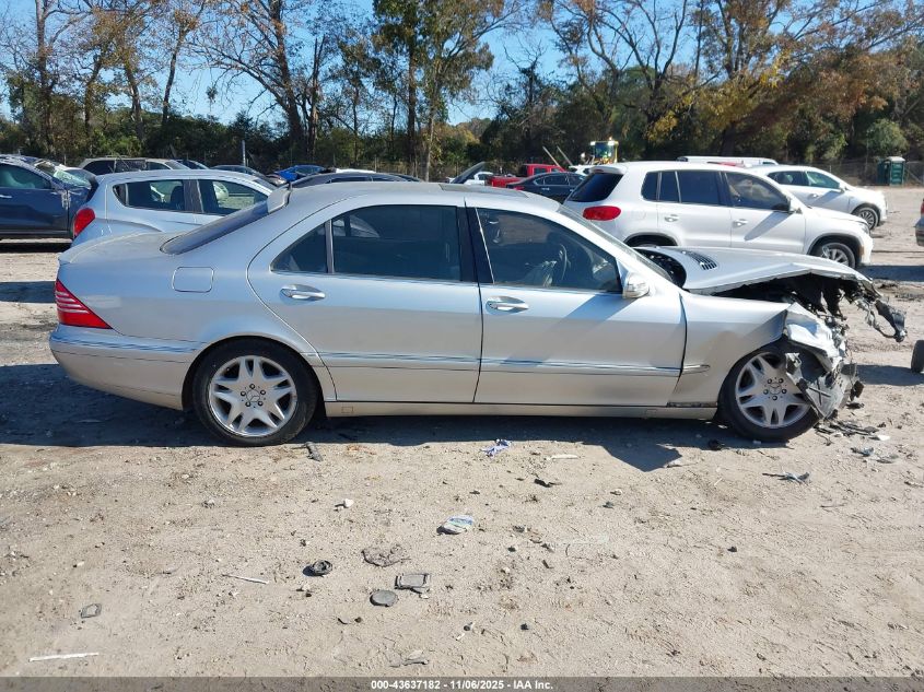 2003 Mercedes-Benz S 430 VIN: WDBNG70J53A339529 Lot: 43637182