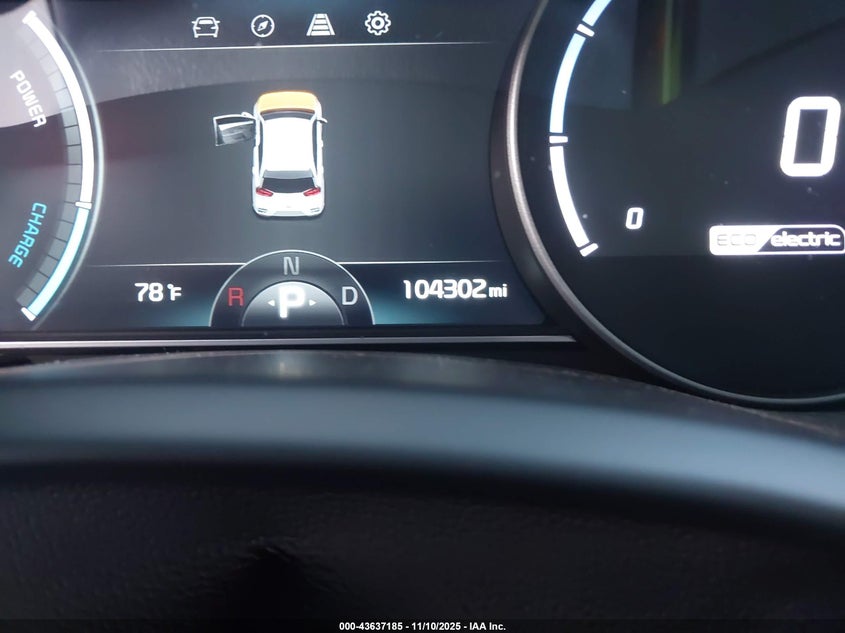 2019 KIA NIRO EV EX PREMIUM KNDCE3LG4K5019231