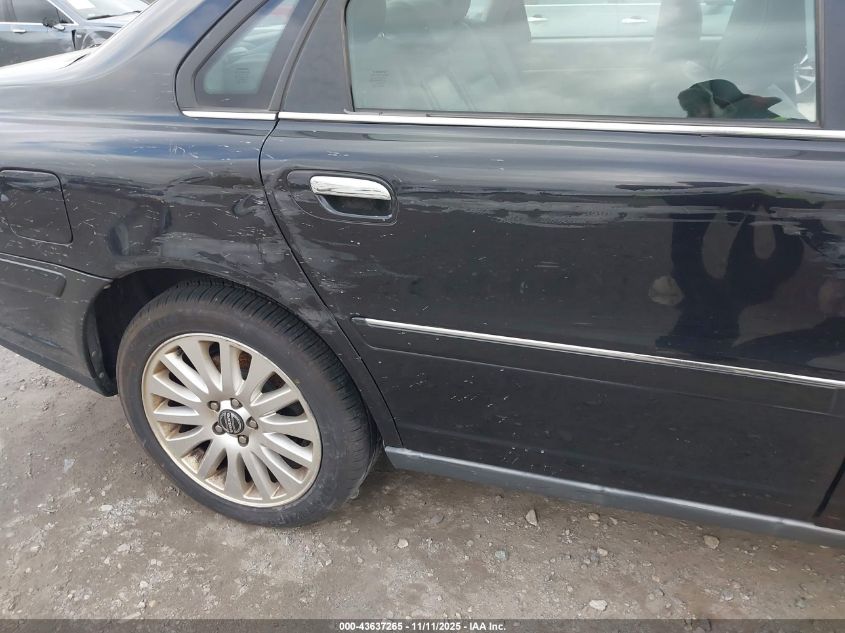 2006 Volvo S80 2.5T VIN: YV1TH592061440966 Lot: 43637265