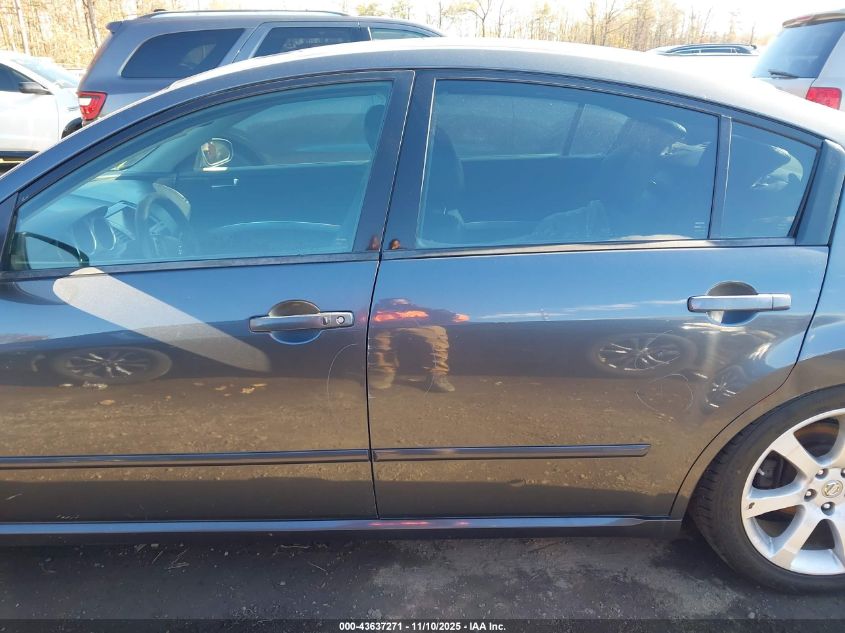 2007 Nissan Maxima 3.5 Se VIN: 1N4BA41E27C858656 Lot: 43637271