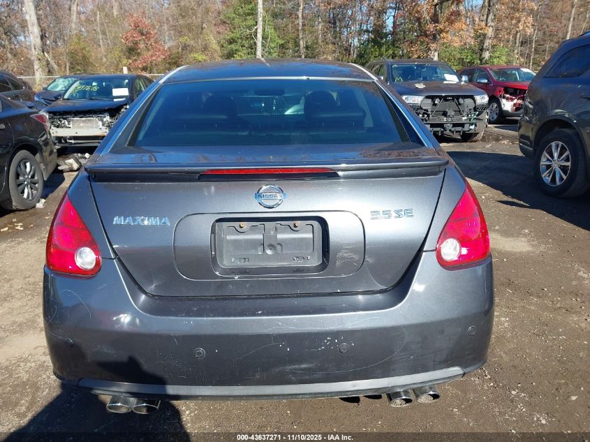 2007 Nissan Maxima 3.5 Se VIN: 1N4BA41E27C858656 Lot: 43637271