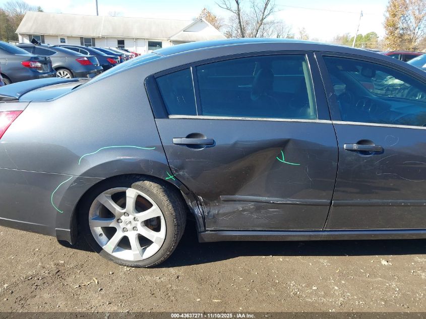 2007 Nissan Maxima 3.5 Se VIN: 1N4BA41E27C858656 Lot: 43637271