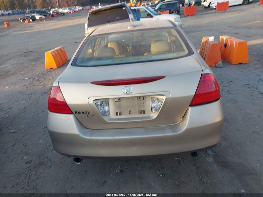2007 Honda Accord 3.0 Ex VIN: 1HGCM66507A072426 Lot: 43637282