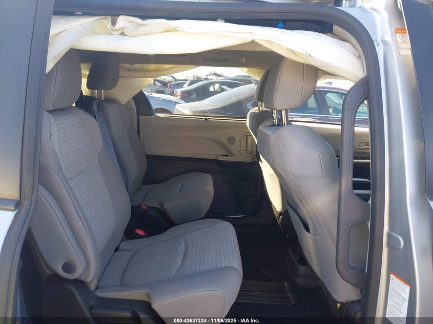 2022 Toyota Sienna Le VIN: 5TDKRKEC7NS075814 Lot: 43637324