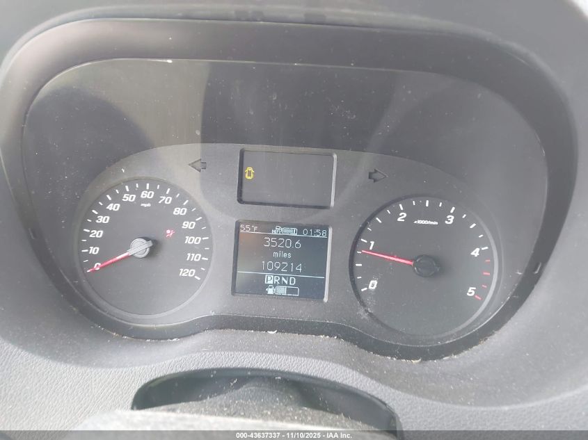 2019 Mercedes-Benz Sprinter 2500 Standard Roof V6 VIN: WD3PF0CD5KT007243 Lot: 43637337