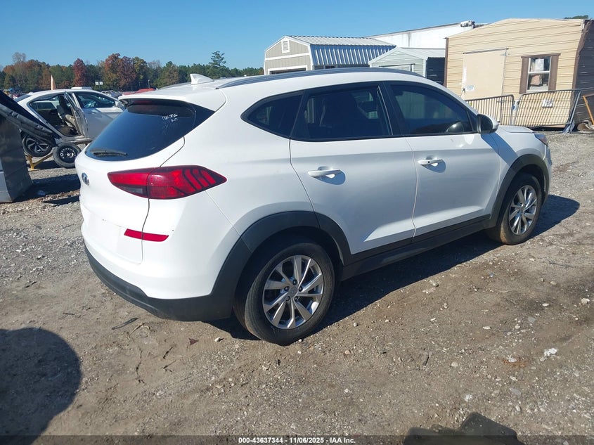 2021 Hyundai Tucson Value VIN: KM8J33A49MU364636 Lot: 43637344