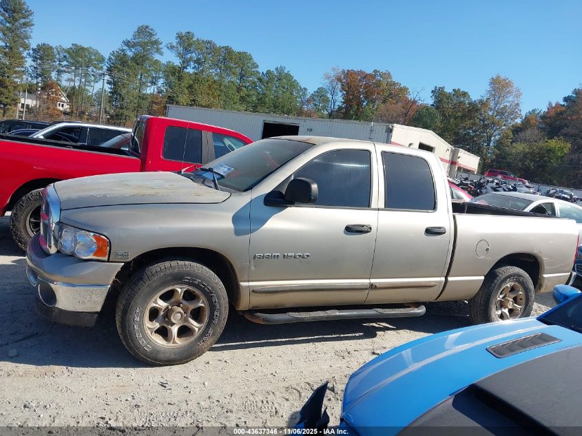 2003 Dodge Ram 1500 Slt/Laramie/St VIN: 1D7HA18D73J608776 Lot: 43637346