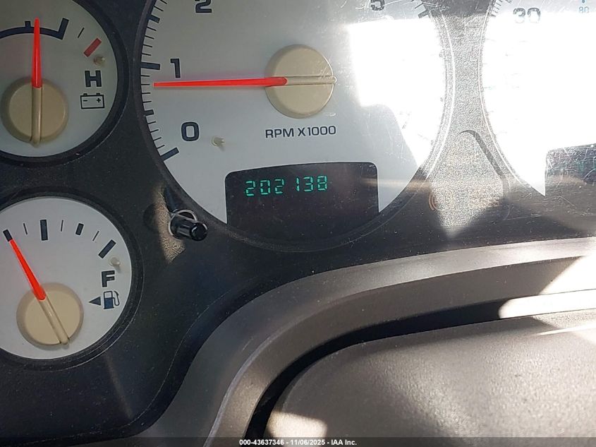 2003 Dodge Ram 1500 Slt/Laramie/St VIN: 1D7HA18D73J608776 Lot: 43637346