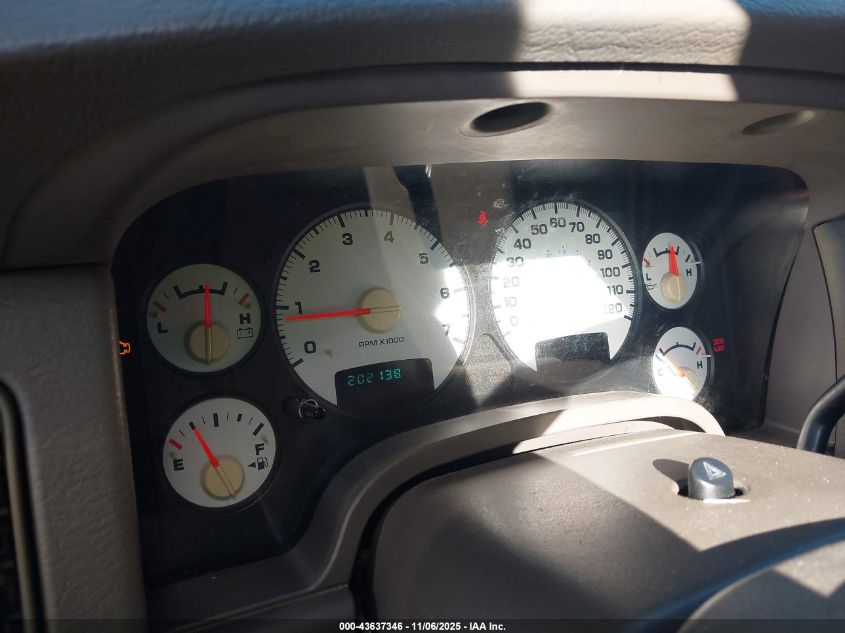 2003 Dodge Ram 1500 Slt/Laramie/St VIN: 1D7HA18D73J608776 Lot: 43637346