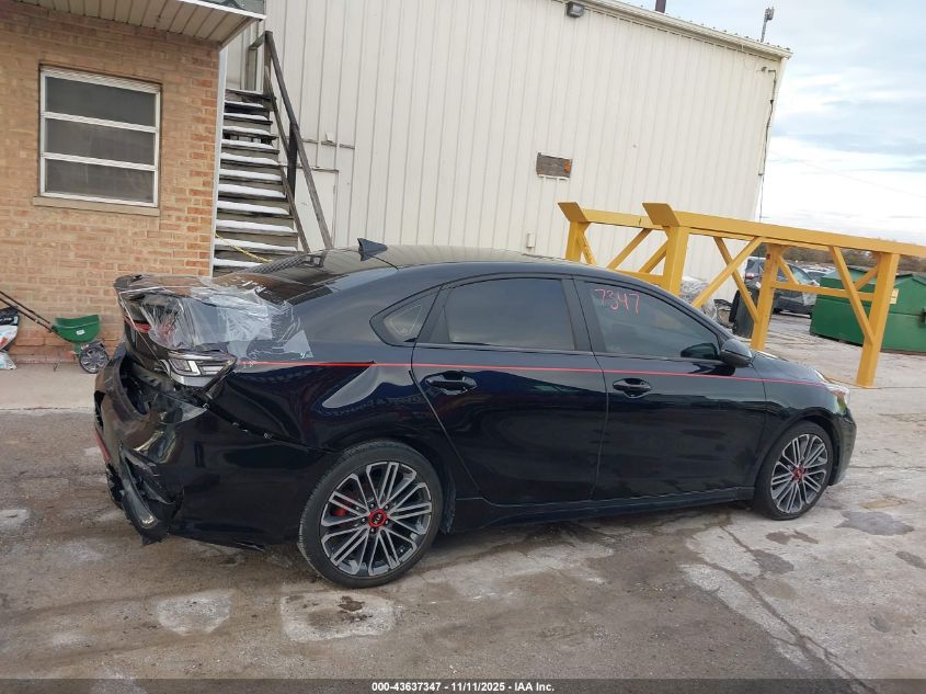 2021 Kia Forte Gt VIN: 3KPF44AC6ME412063 Lot: 43637347