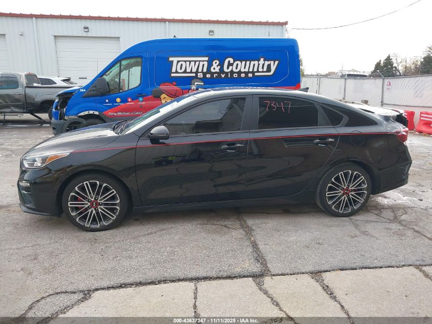 2021 Kia Forte Gt VIN: 3KPF44AC6ME412063 Lot: 43637347