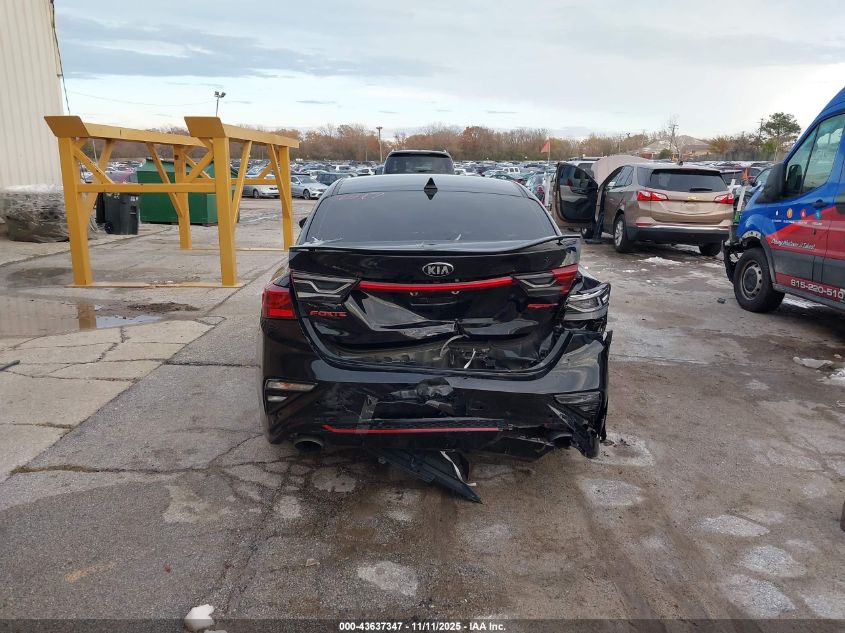 2021 Kia Forte Gt VIN: 3KPF44AC6ME412063 Lot: 43637347