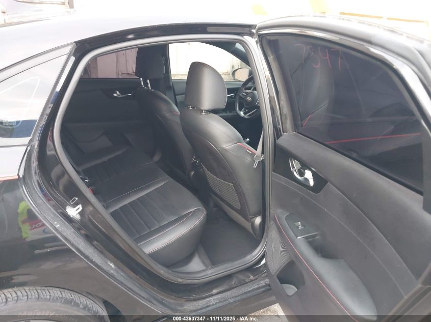 2021 Kia Forte Gt VIN: 3KPF44AC6ME412063 Lot: 43637347