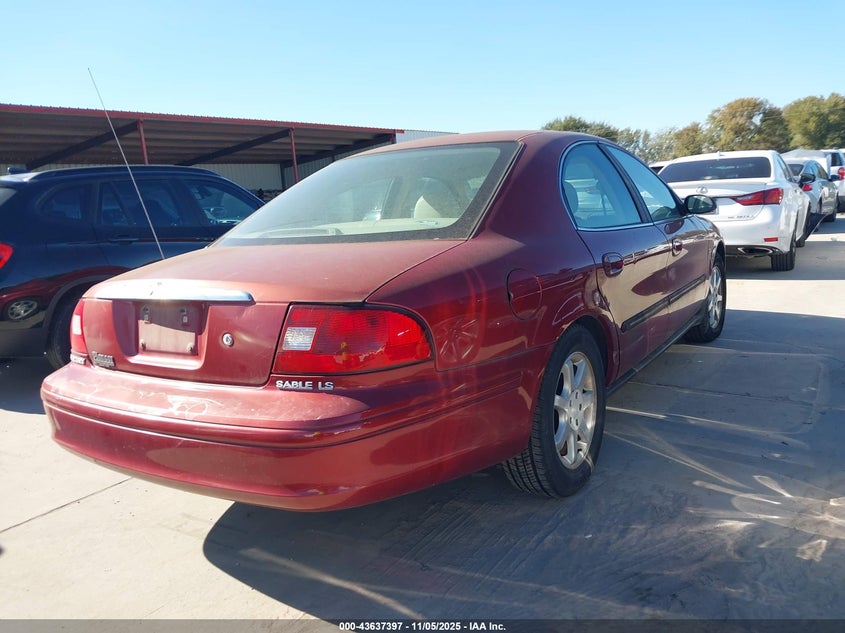1MEFM55S92G600854 2002 MERCURY SABLE photo no. 4