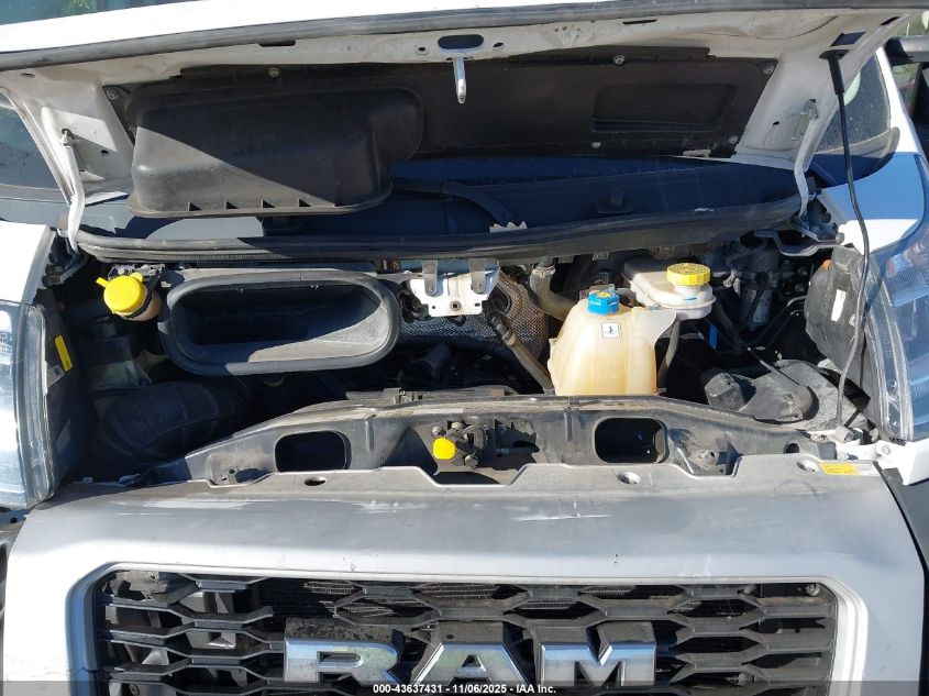 2021 Ram Promaster 2500 Low Roof 136 Wb VIN: 3C6LRVVGXME574017 Lot: 43637431