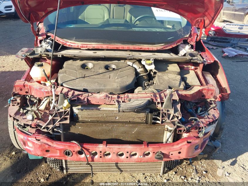 2018 Ford Escape Titanium VIN: 1FMCU0J92JUD03835 Lot: 43637457