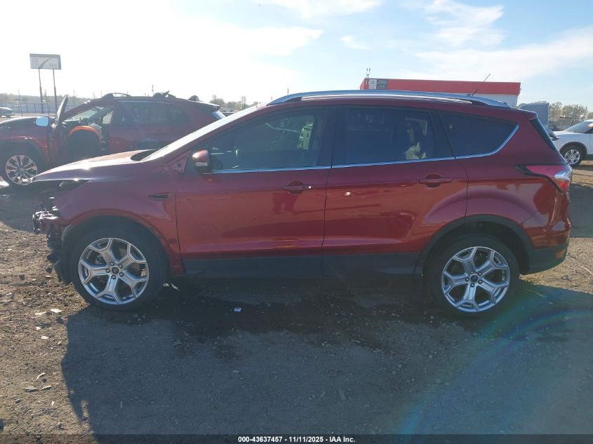 2018 Ford Escape Titanium VIN: 1FMCU0J92JUD03835 Lot: 43637457