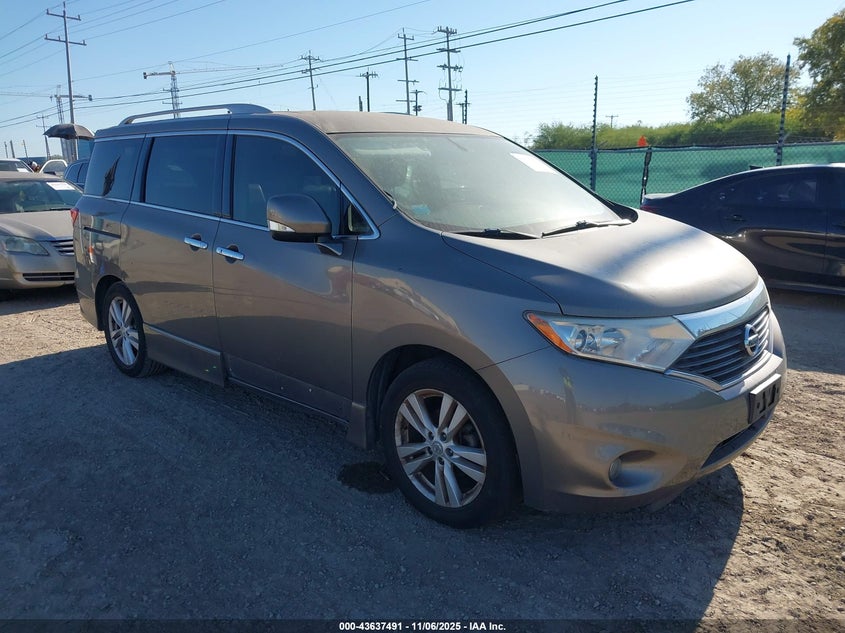 2014 Nissan Quest Sl VIN: JN8AE2KP8E9101788 Lot: 43637491