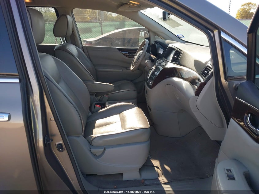 2014 Nissan Quest Sl VIN: JN8AE2KP8E9101788 Lot: 43637491