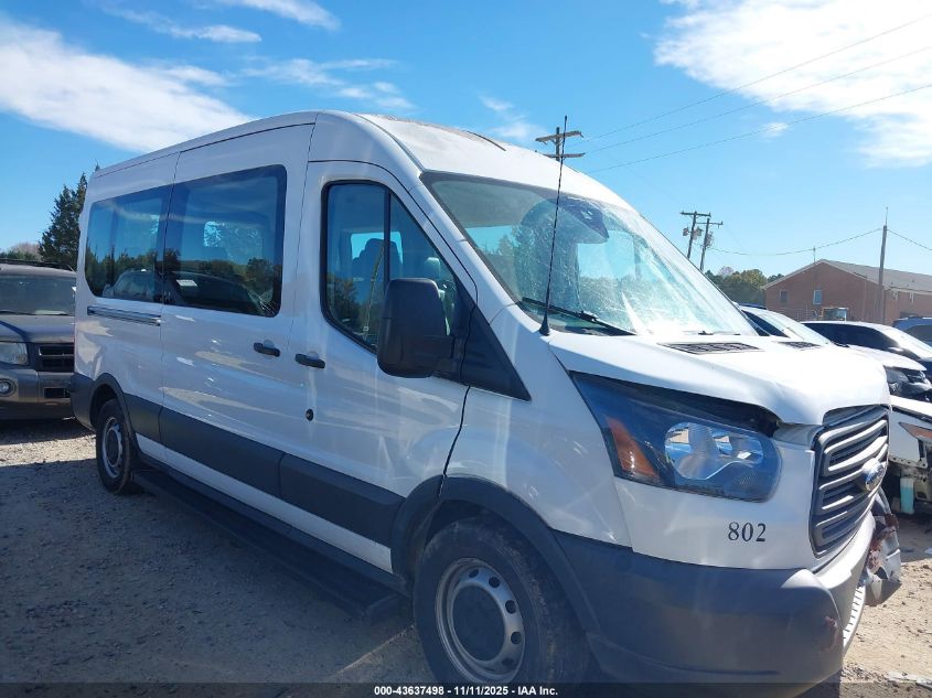 2018 Ford Transit-350 Xl VIN: 1FBAX2CM1JKB49392 Lot: 43637498