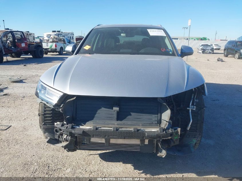 2019 Audi Q5 45 Premium VIN: WA1ANAFY9K2043584 Lot: 43637512