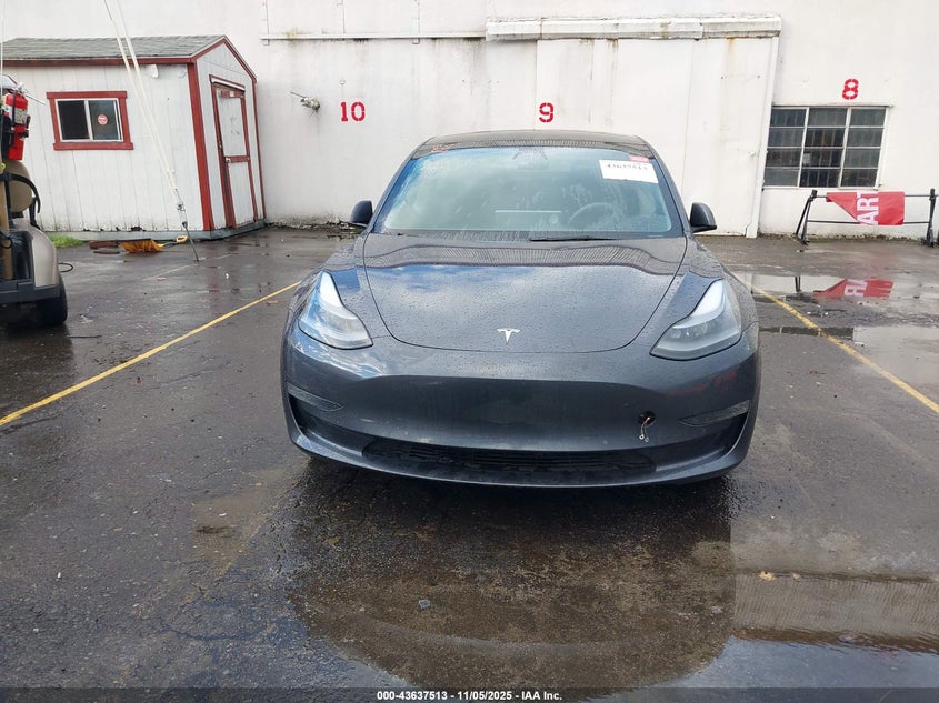 2022 Tesla Model 3 Long Range Dual Motor All-Wheel Drive VIN: 5YJ3E1EBXNF356978 Lot: 43637513
