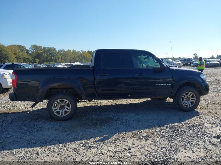 2006 Toyota Tundra Limited V8 VIN: 5TBDT48126S518641 Lot: 43637514