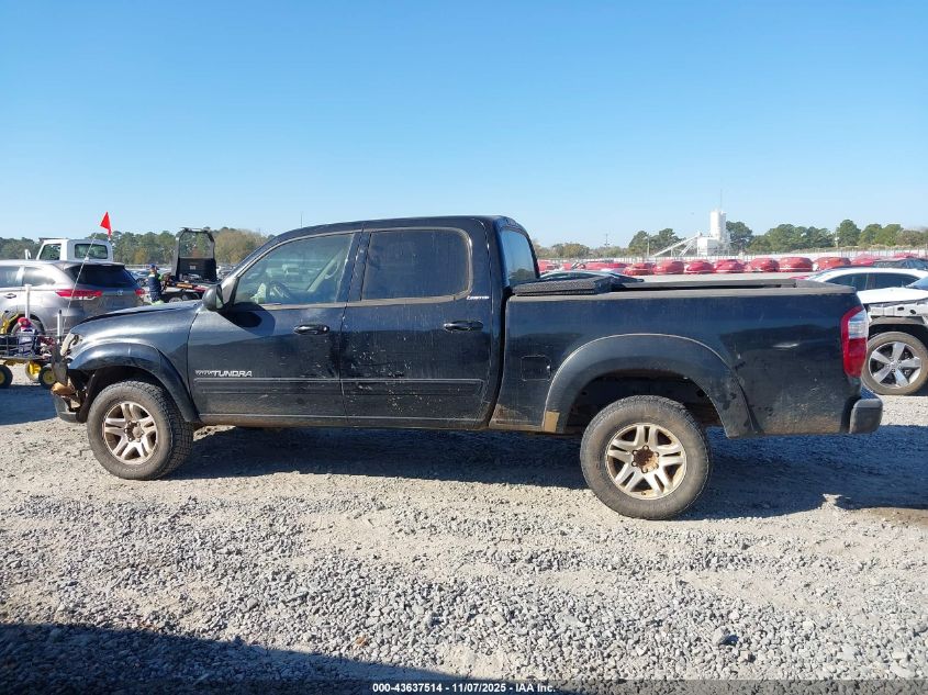 2006 Toyota Tundra Limited V8 VIN: 5TBDT48126S518641 Lot: 43637514