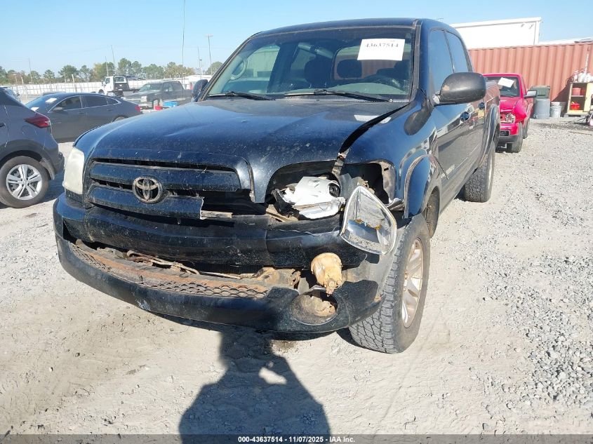 2006 Toyota Tundra Limited V8 VIN: 5TBDT48126S518641 Lot: 43637514