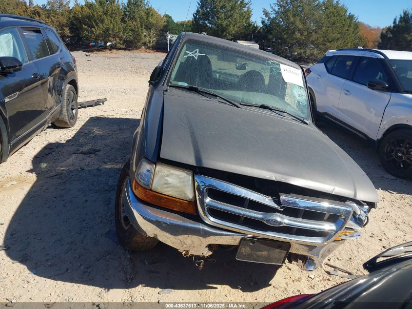 1999 Ford Ranger Xl/Xlt VIN: 1FTYR10V1XTA71243 Lot: 43637613
