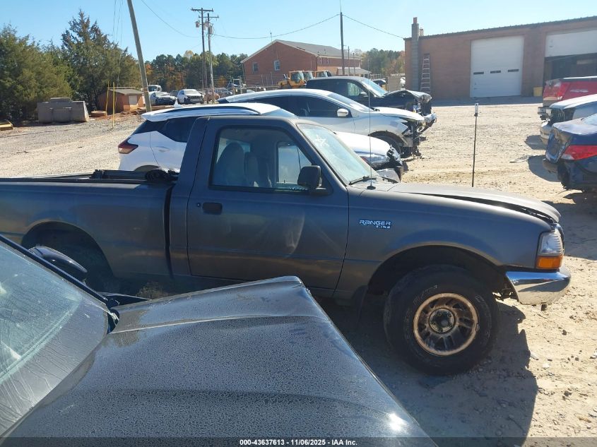1999 Ford Ranger Xl/Xlt VIN: 1FTYR10V1XTA71243 Lot: 43637613