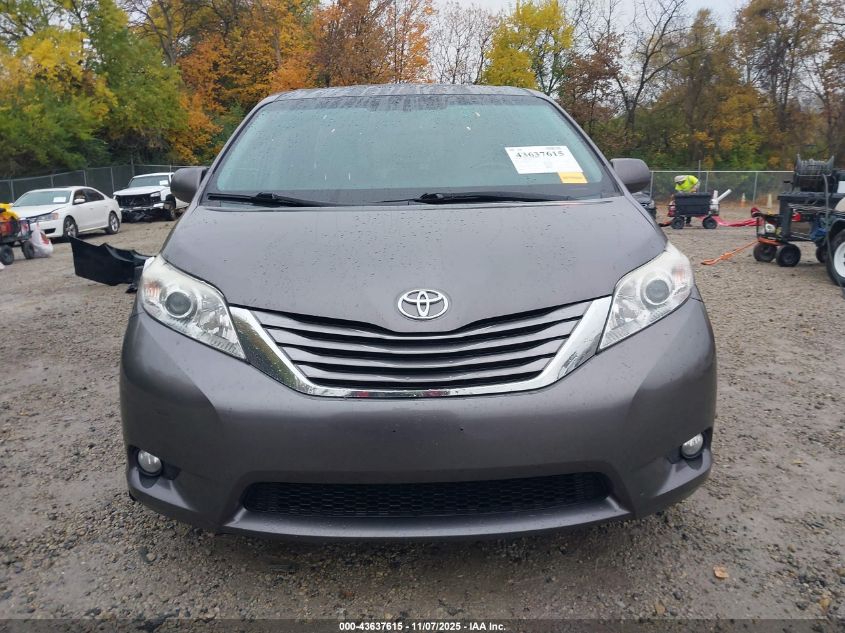 2015 Toyota Sienna Xle 8 Passenger VIN: 5TDYK3DC0FS532499 Lot: 43637615