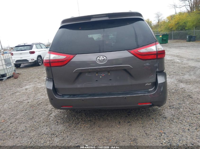 2015 Toyota Sienna Xle 8 Passenger VIN: 5TDYK3DC0FS532499 Lot: 43637615