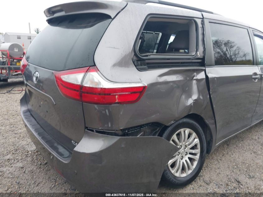 2015 Toyota Sienna Xle 8 Passenger VIN: 5TDYK3DC0FS532499 Lot: 43637615