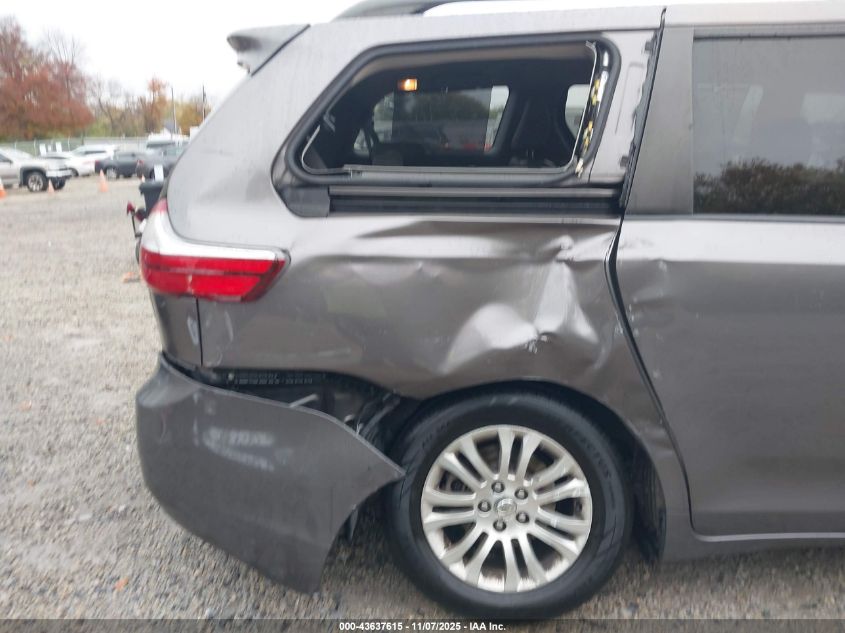 2015 Toyota Sienna Xle 8 Passenger VIN: 5TDYK3DC0FS532499 Lot: 43637615