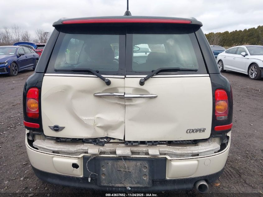 2008 Mini Cooper Clubman VIN: WMWML33588TN67436 Lot: 43637652