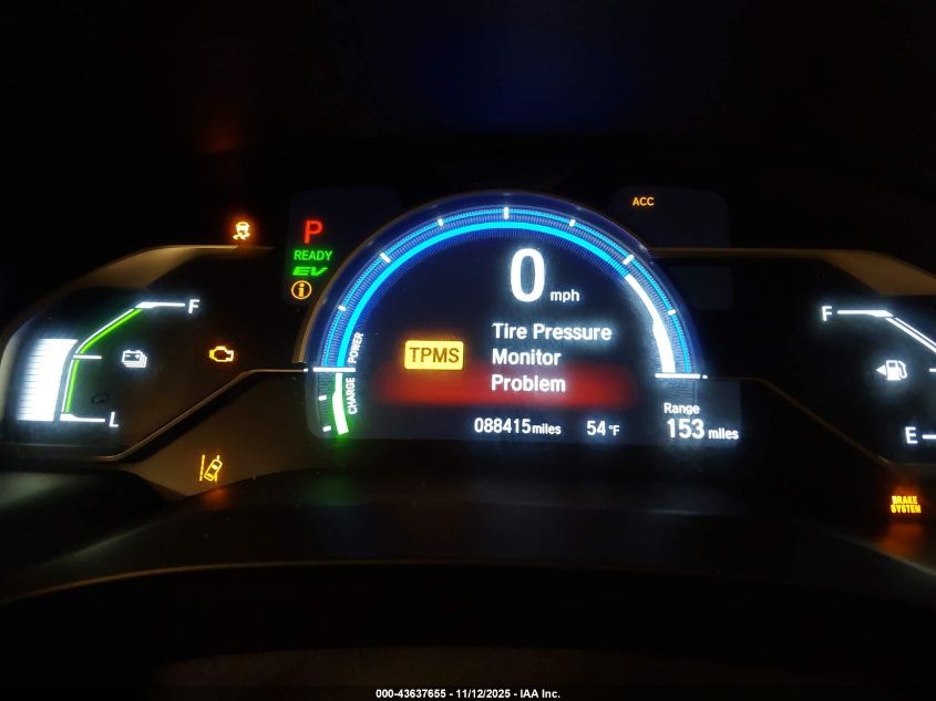 2018 Honda Clarity Plug-In Hybrid VIN: JHMZC5F17JC006498 Lot: 43637655