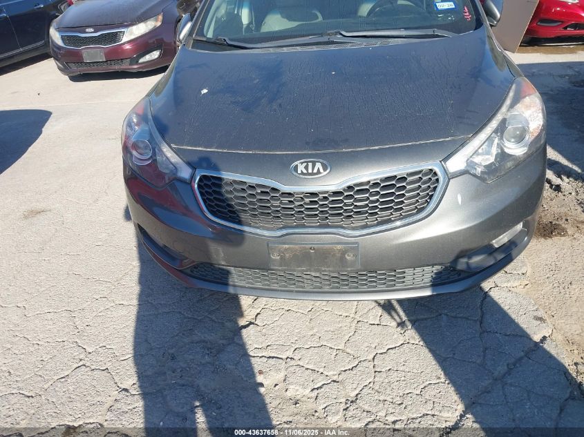 2014 Kia Forte Ex VIN: KNAFZ4A82E5050627 Lot: 43637658