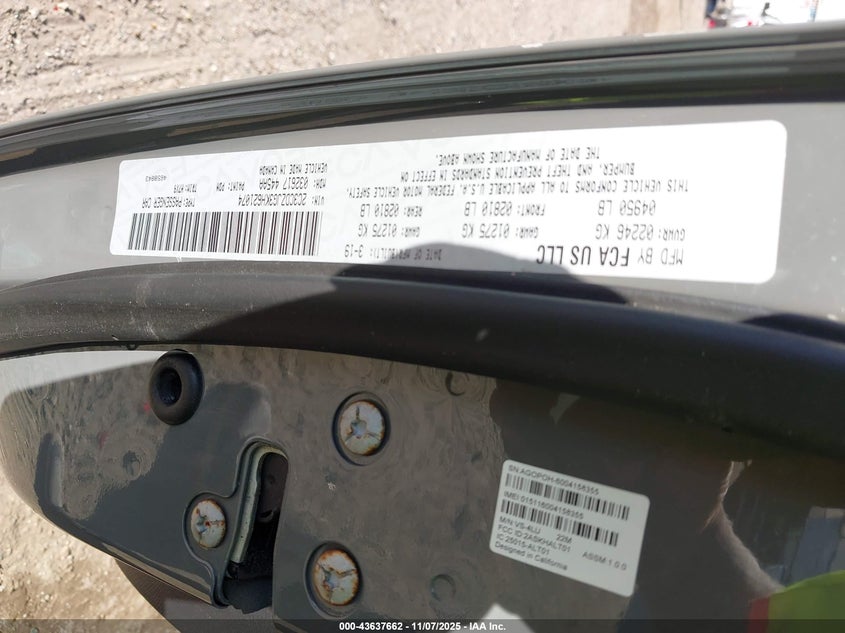 2019 DODGE CHALLENGER GT - 2C3CDZJG3KH621074