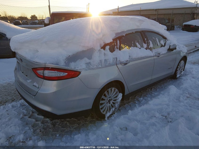 Vin: 3fa6p0uu0fr117885, lot: 44132854, ford fusion hybrid s 20154