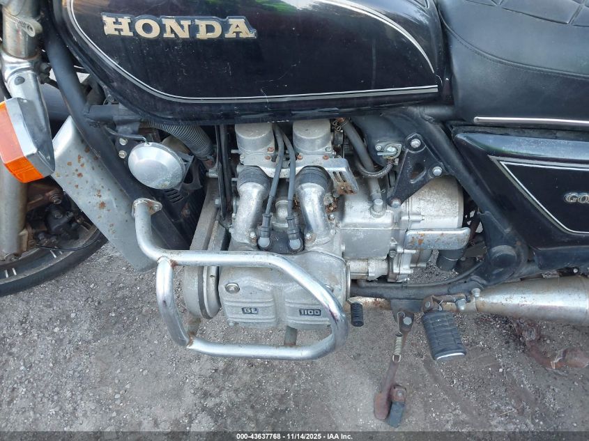 1983 Honda Gl1100 VIN: 1HFSC0201DA301573 Lot: 43637768